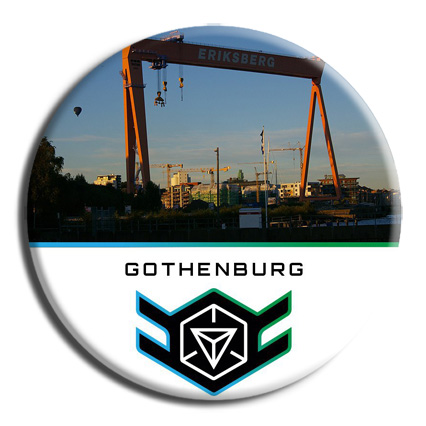 Eriksbergskranen - The Eriksberg crane is one of Sweden's largest gantry cranes and a product of the large shipbuilding industry, which was extensive in Gothenburg from the 1910s until 1979 when the shipyard was closed.